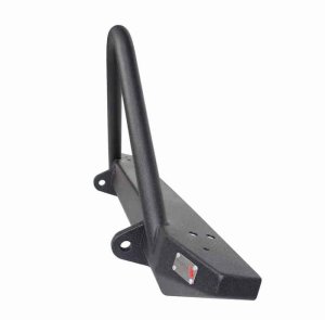 Jeep Wrangler Unlimited Front Bumper - Fishbone Offroad - Piranha Front Winch Bumper with Stinger - Black - `07-`18